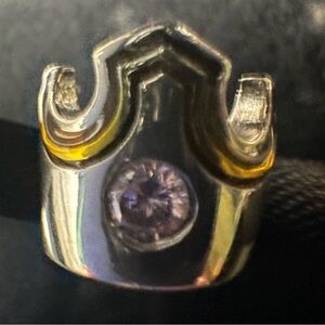 Aurora Crown Charm with Swarovski crystal
Disney Chamilia Sterling Silver Bead